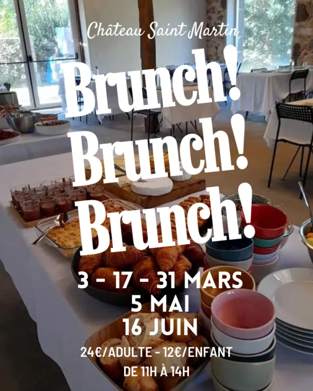 A Pouillon, venez bruncher au Château Saint Martin, Pouillon, Château Saint-Martin